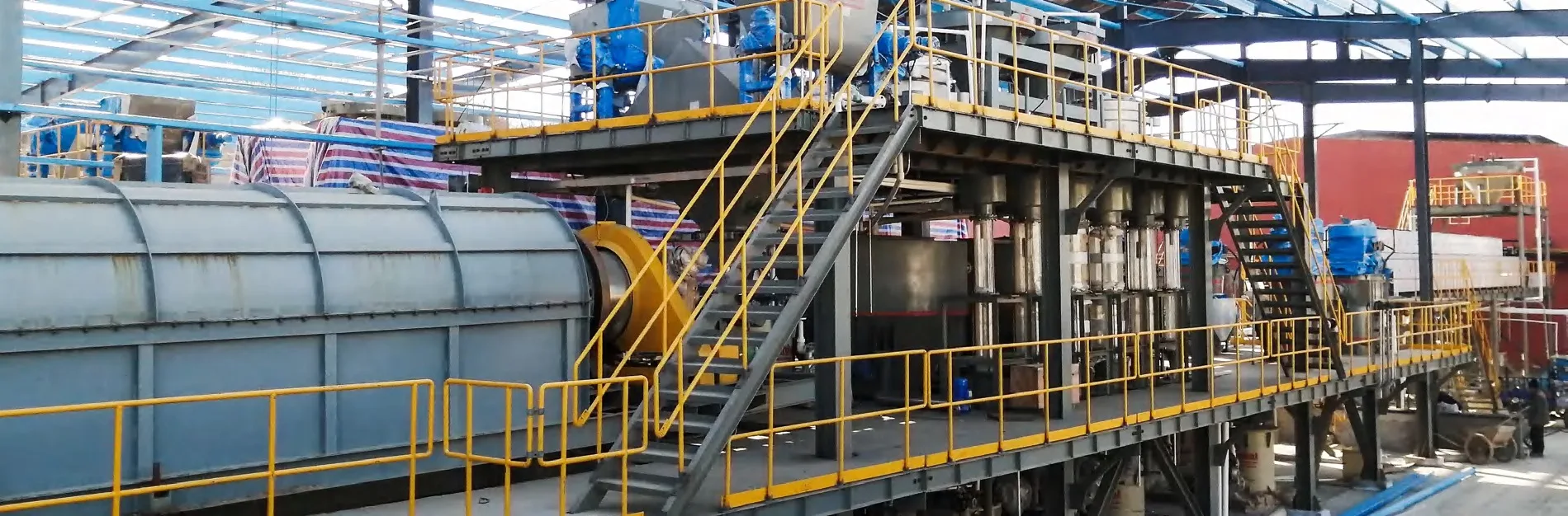 Industrial mineral processing pilot test equipment
