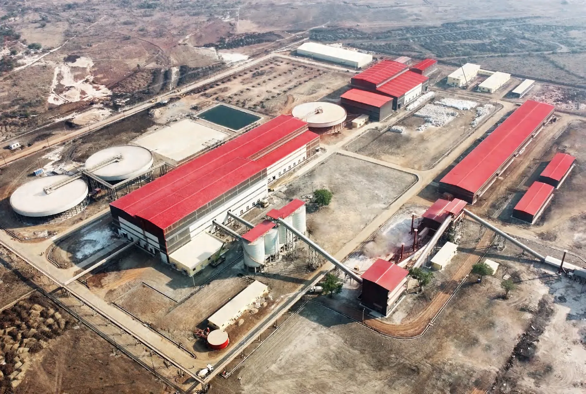 Large mineral processing plant completed for a Xinhai project